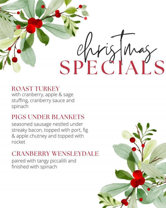 Christmas Specials…..