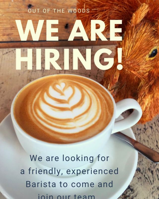 24 - 30 hours per week 
PERMANENT
Mid week and weekend shifts available 
Ideally 1 year’s experience in similar environment
Fully trained barista with milk skills and ability to dial in
Organised & Team Player
Able to work some weekends and early mornings 
Reliable & hard working 
£7.50 - £10.00 per hour depending on experience