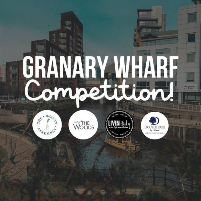 GRANARY WHARF COMPETITION 🥳
We have teamed up with local businesses in Granary Wharf, Leeds to give away the BEST Summer Competition.

We're giving one person the chance to WIN:

🍕 2 course meal for 2 at LIVIN'Italy
🛌 Overnight stay at @doubletreehiltonleeds
💅 Manicure for 2 at @thebeautyassembly_
☕️ Breakfast at @outofthewoodsuk

To enter, here's what you have to do:
🌞 Follow @LIVIN'Italy, @doubletreehiltonleeds, @thebeautyassembly_ and @outofthewoodsuk

🌞 Tag the person you would bring with you

🌞 Share this post to your story and tag us!

The winner will be announced 29th of June and can be redeemed in July / August 2023. This competition is in no way affiliated by Meta or Instagram.

Good Luck!