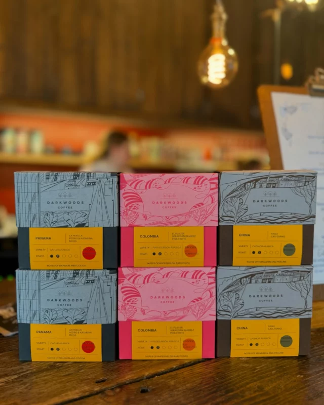 It’s arrived….. exclusive limited edition Producer Series from @darkwoodscoffee