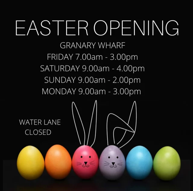 Happy Easter weekend to all! 
We're going to have some great specials on so we expect to see you all there!